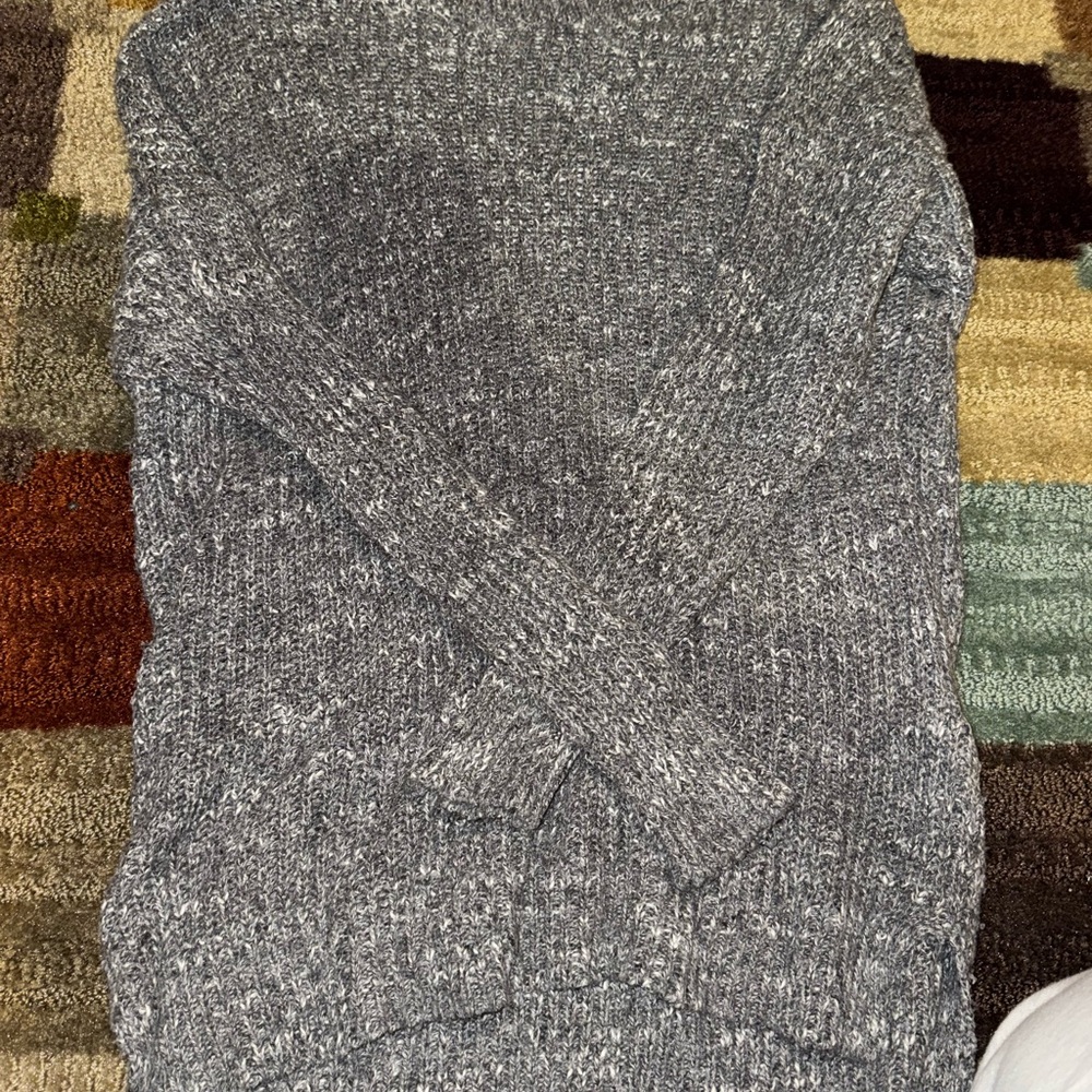 Hollister Charcoal Knit Sweater